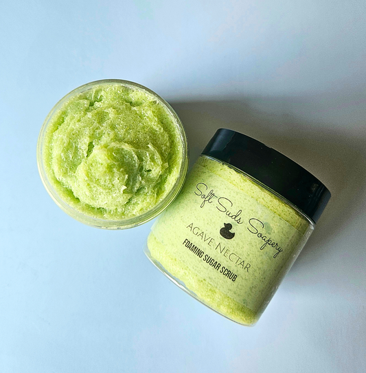 Agave Nectar Foaming Sugar Scrub