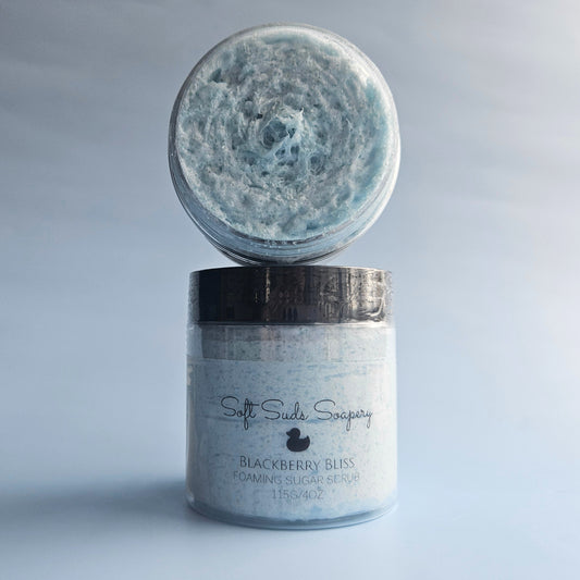 Blackberry Bliss Foaming Sugar Scrub