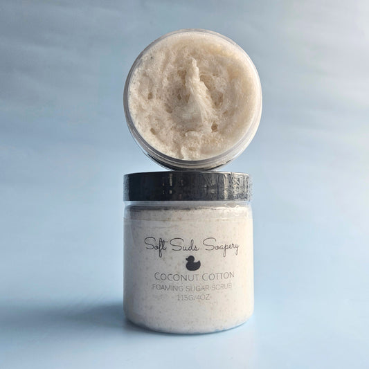 Cocout Cotton Foaming Sugar Scrub