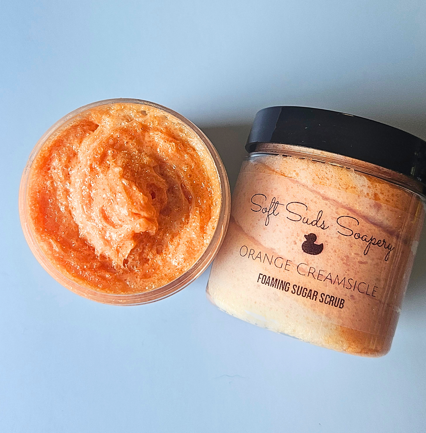Orange Creamsicle Foaming Sugar Scrub