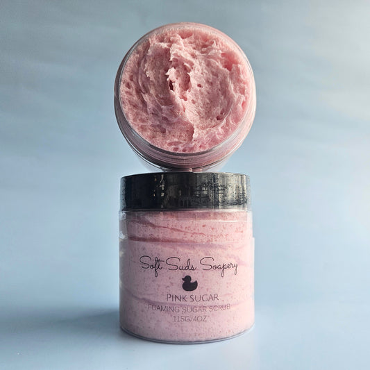 Pink Sugar Foaming Sugar Scrub